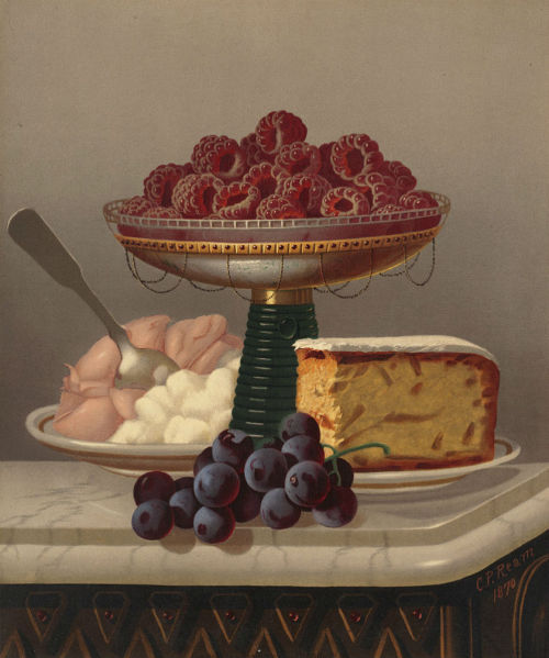 Dessert, 1870 by Cadurcis Plantagenet Ream (American, 1838–1917)