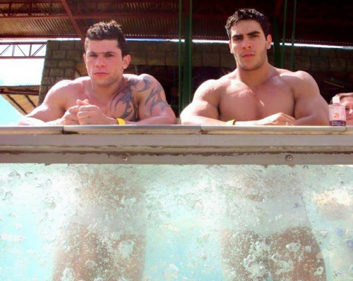 worldbodybuilders: Lucas Martins and Felipe Mattos.