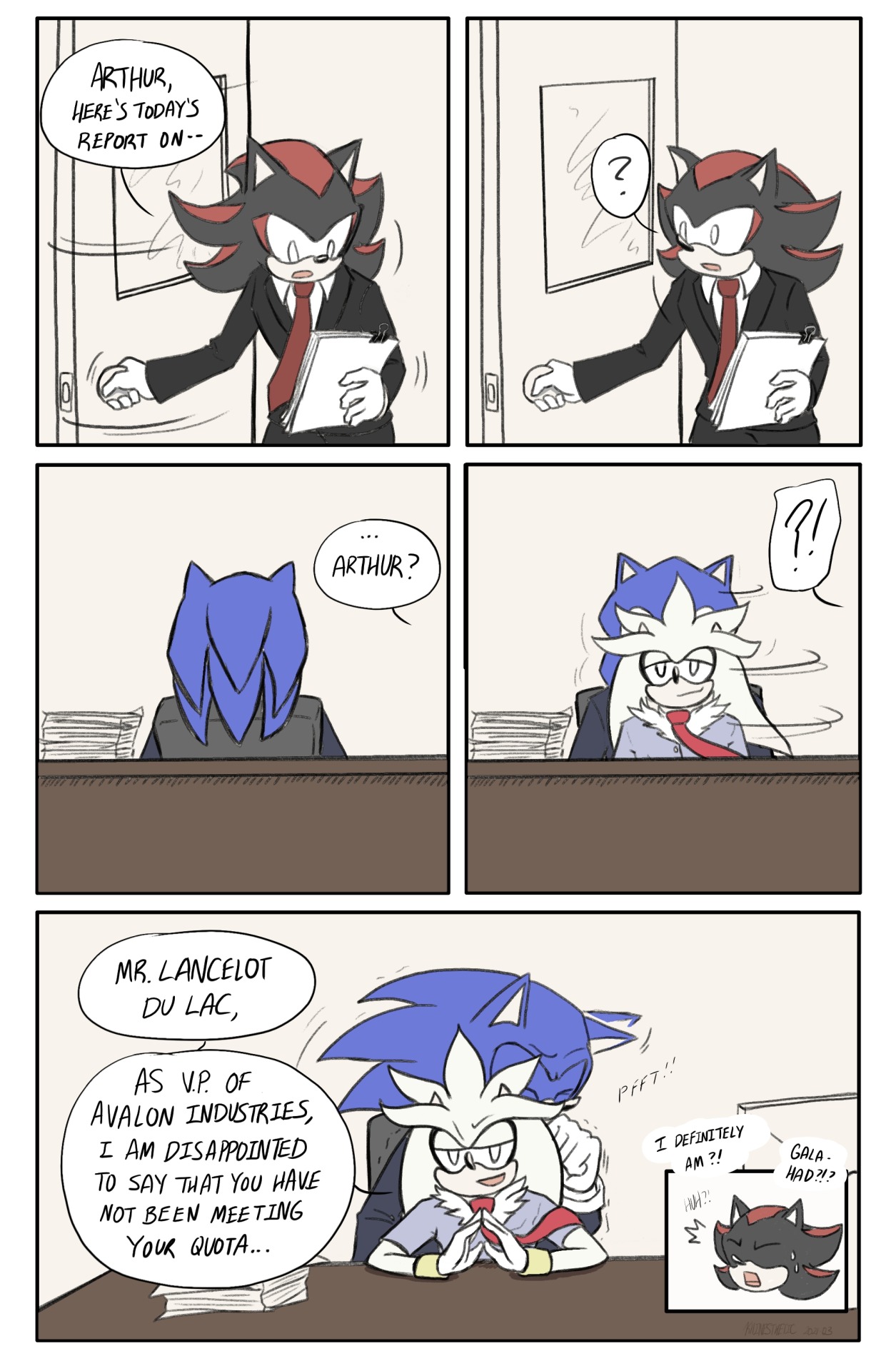 werehog sonadow comic