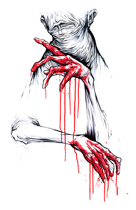 creepyartetc:  Artist: Alex Pardee More creepy art