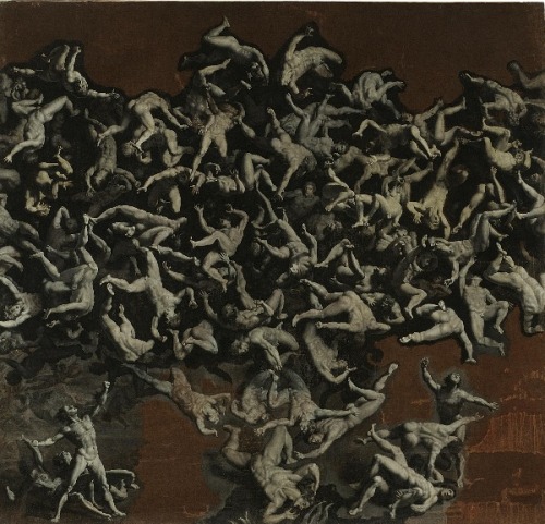 visitorscasino:Andrea Commodi, La caduta degli angeli ribelli, 1612-14seen @palazzopitti, Firenze 20