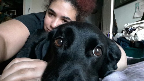 Im not feeling well today so here are some old selfies of me and my kid for #blackout