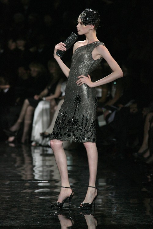 Vlada Roslyakova at Armani Privé S/S 2007