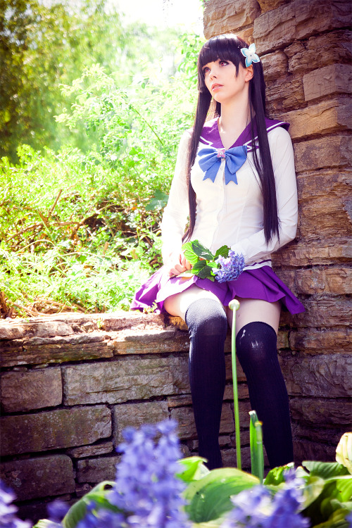 my Rea Sanka costume from Sankarea :3costume, make-up, wig, model by me (Calssara)photo by Butterfly