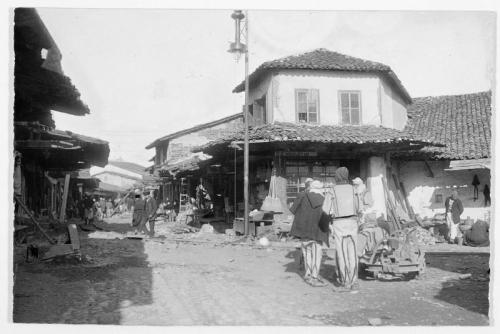 Market in Shkodra, Albania1915