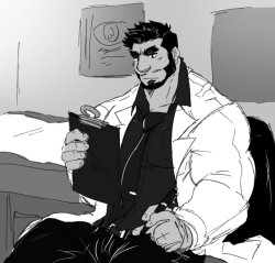thewildwolfy:  Vegas is a doctor now, congrats.I think Marcello’s pretty happy about it.
