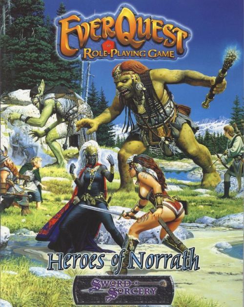 rpgcovers:EverQuest: Heroes of Norrath ~ White Wolf/Sword &amp; Sorcery Studios (2004)