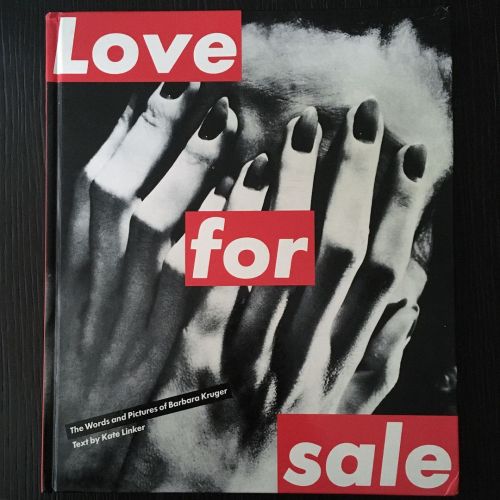 more on my art books instagram pageBarbara Kruger - Love for Sale Barbara Kruger, Kate Linker, 