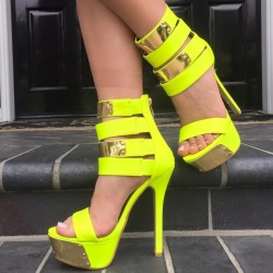 ideservenewshoesblog:  Yellow High Polish