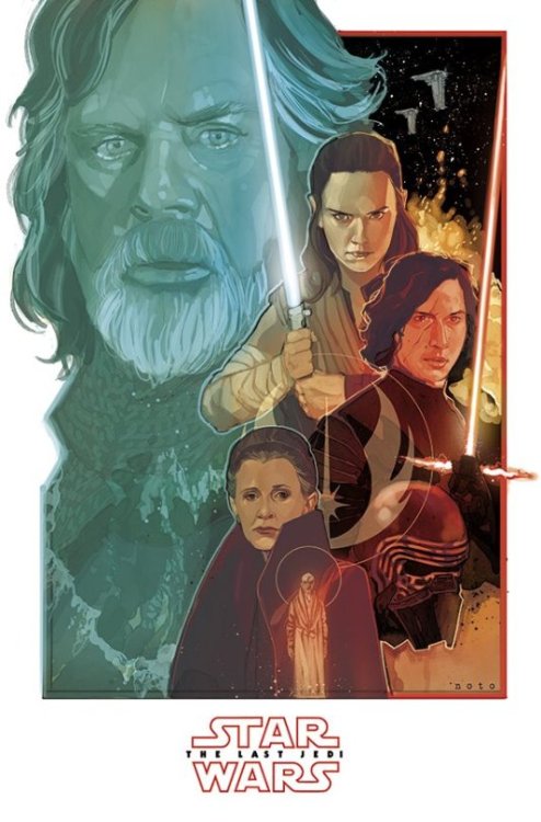 thepostermovement: Star Wars: The Last Jedi by Phil Noto