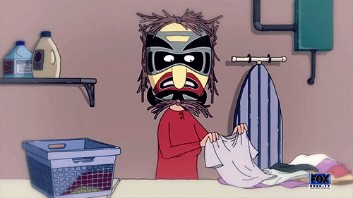 tinarannosaurus:  “Oh, and Gene, here’s your Navajo warrior mask for your history class.” "It smells like you.” “I’ve been wearing it all morning. I love it!” 