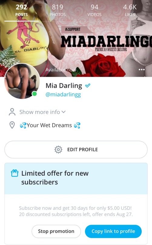 mia-darlingg:SECRET 50% OFF ONLYFANS SALE‼️Next 20 subscribers get 1 Month for