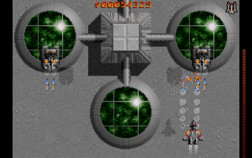 dos-ist-gut:  Raptor: Call of the Shadows (Cygnus Multimedia Productions, Inc., 1994) Fly your ship, destroy enemies, dodge bullets, buy better weapons. Focusing more on a tight experience than innovation, Raptor nonetheless brings an intense, stylish