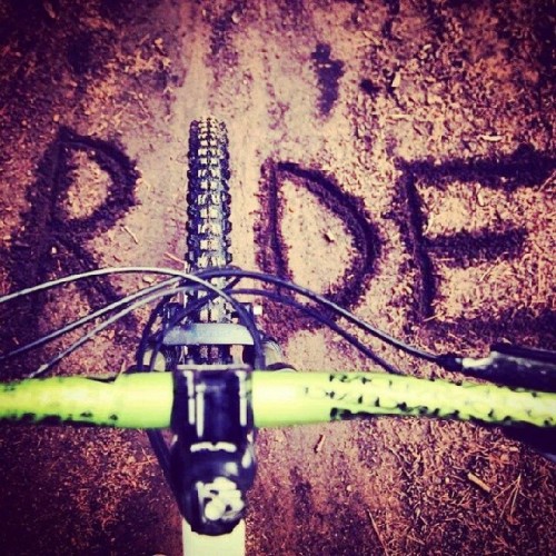 lacletaoficial: Always ride! #ride #bike #quotes #wheel #instabike #instaride #gobigorgohome #bikegi