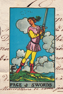 redbudart:  Rider Waite-Smith Tarot Card