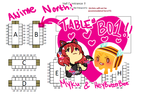 stripedjumpers:stretching my body towards Canada I will be at table B01 with @heybutterbee this week