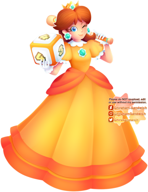 I hope Princess Daisy walks into my house and smashes a bat over my head killing me instantly