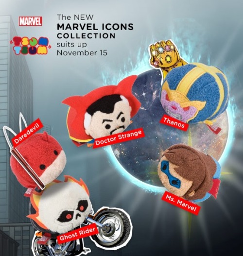 Marvel Icons Tsum Tsum Collection from the Disney Store