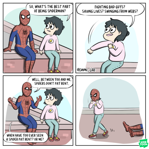 spiderman is above the law and nyc housing authoritiesBOOK | Webtoon | Instagram | Facebook | Twitte