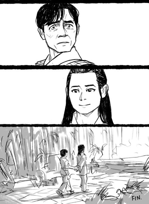 messy comic I just want them to have a happy ending