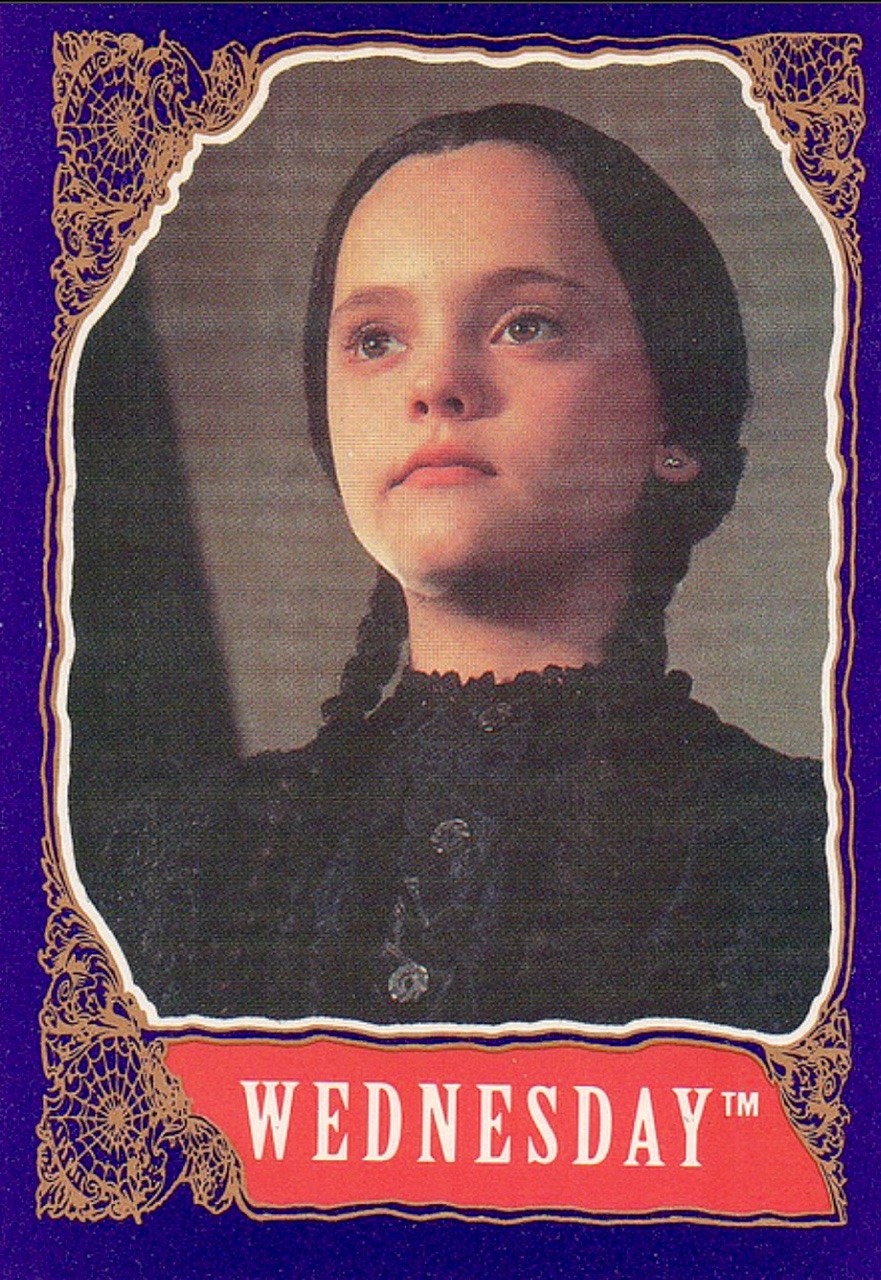 zgmfd:  1991 Topps Addams Family trading cards