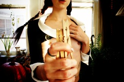 camdamage:  cam damage (as Wednesday Addams)