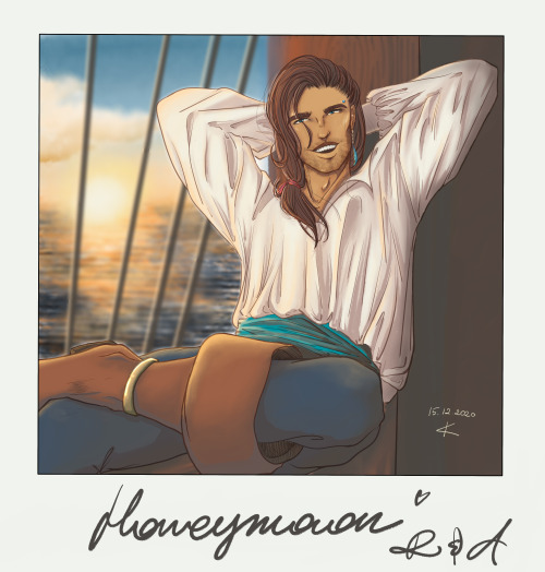 I know they didn’t have cameras there but…a photo from Alucard and Rhy’s honeymoon ~I headcan