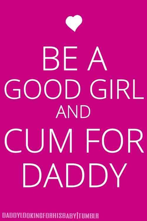 if Daddy insists &gt;;)