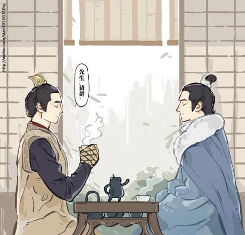 weebits:Prince Jing with Mei Changsu VS. Prince Jing with Lin Chen [fanart] 蕭景琰, 梅長蘇, 藺晨&l