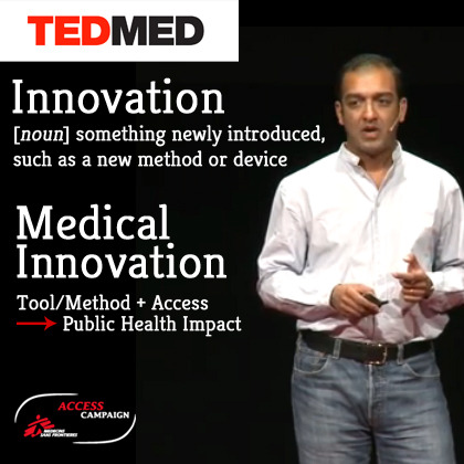 doctorswithoutborders:  MSF at TEDMED &ldquo;If it’s not introduced, and it’s