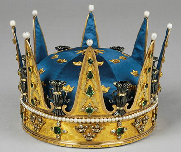 thegryphonsnest:    Crown of Prince Carl of Sweden, 1771   