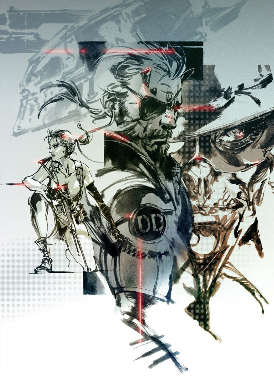 metal gear solid v the phantom pain art