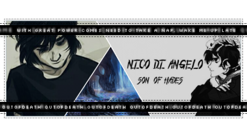 outofdeath:                       Role Play blog for Nico Di Angelo from Precy Jackson Books        