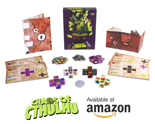 The wait is over! Chaos of Cthulhu is finally on Amazon.com!