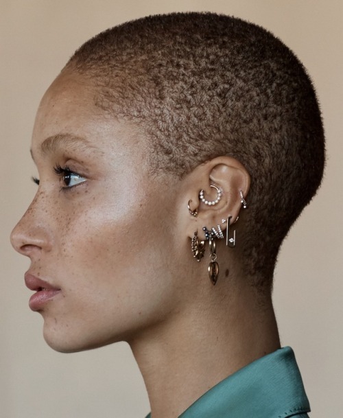 fashiondailymag:Adwoa Aboah in “GURLS TALK FESTIVAL” via PRETTY GIRLS are ACTIVISTS too.