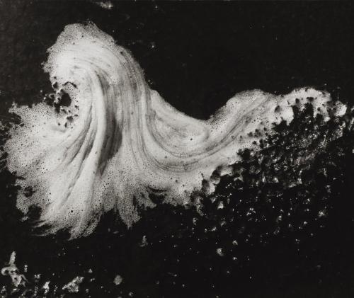 Lucien Clergue (French, b. 1934-2014, Arles, France, d. Nîmes, France) - Untitled (Schaumwelle Water