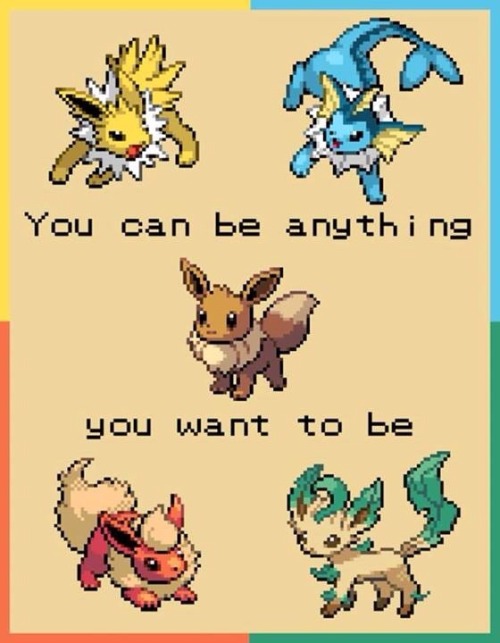 snugglemeplease: singing-at-midnight: Inspirational pokemon photos. @n0thingwhatever