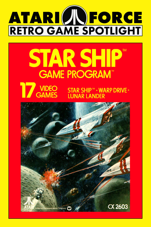 Retro Game Spotlight 076: Star Ship (1977)Publisher: AtariPlatform: Atari 2600Designer: Bob Whitehea