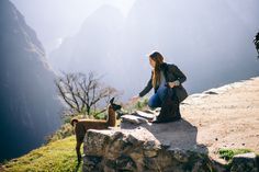 Machu Picchu Baby Llama #travel #beautiful #viajes #vacaciones #vacations #photo #peru #Blog #viajer