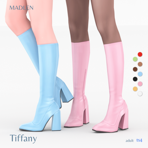  Tiffany BootsSquare toed boots with chunky heels! Coming in variety of fun colors! DOWNLOAD (Patreo