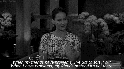 alifetolivetoday:  My friends pretend to care… They tell me all their problems