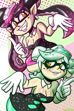 atomictiki:  captainanaugi:  CALLIE AND MARIE!