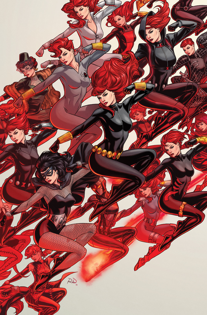 AVENGERS FOREVER #1 (RUSSELL DAUTERMAN SCARLET WITCH VARIANT