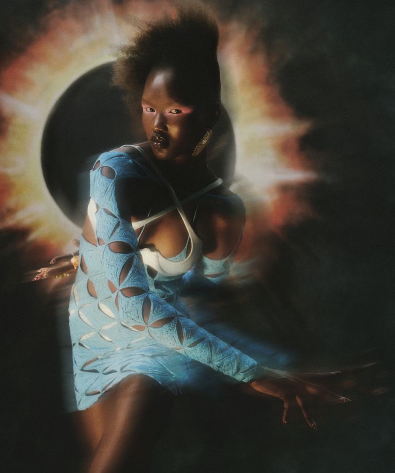 distantvoices:Abény Nhial by Max vom Hofe for Vogue Portugal July 2022