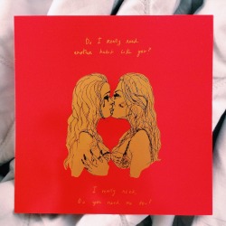 Karen O. Rapt 7” Vinyl For Valentine’s Day