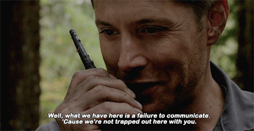 Supernatural 12x09 “First Blood” - “You Can’t Run Forever. You’re Trapped Out Here.“ 