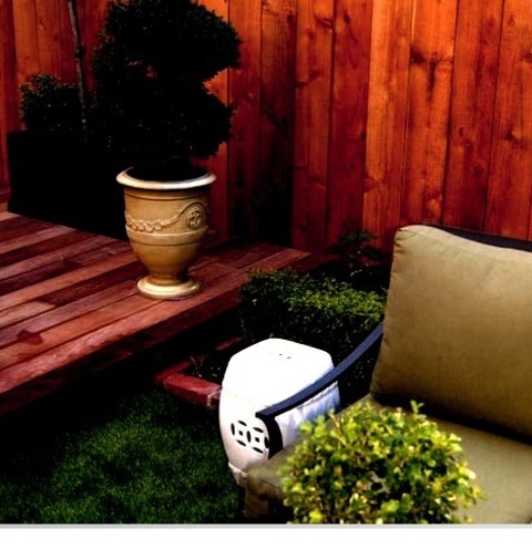 Contemporary Deck San FranciscoSmall Trendy Backyard Deck Photo