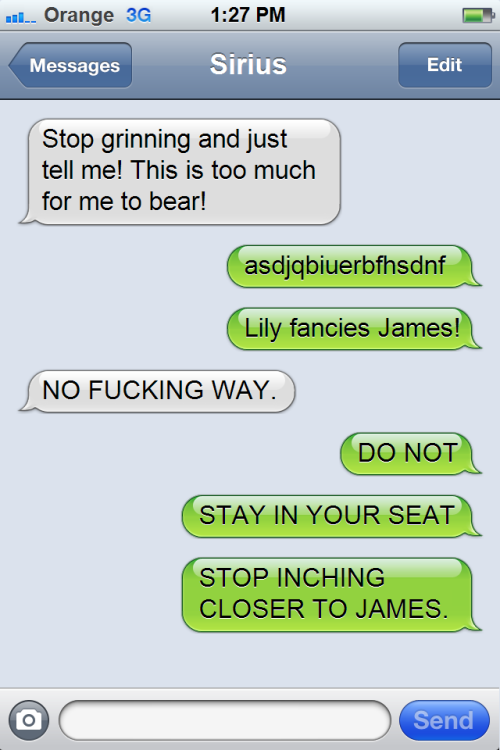 wolfstartexts:“She hated him.”“Nah, she didn’t.”