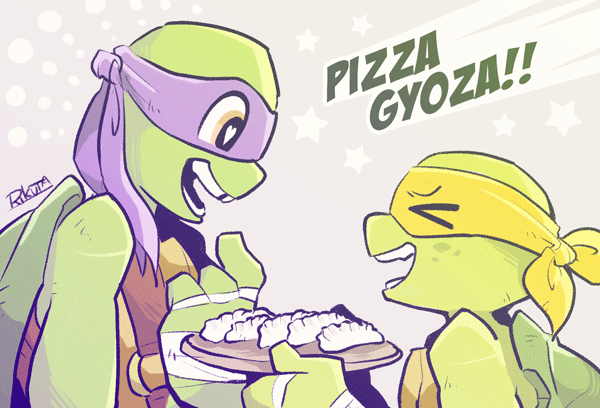 rikuta:  Hi JT!! I’m sorry for late reply. I drew the tmnt art for first time…How