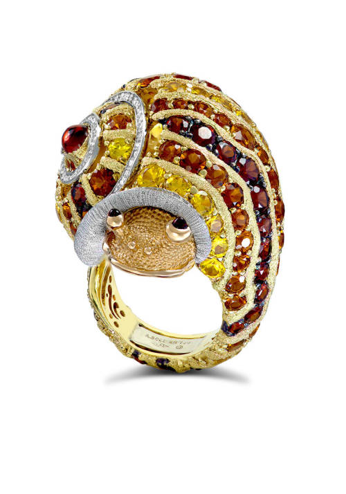 snail ring by Alex Soldier for Oster Jewelers